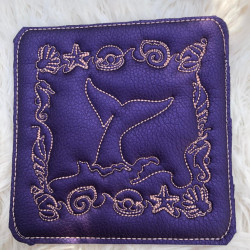 Stickdatei - Quiltblock Walflosse